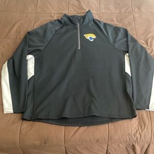 JACKSONVILLE JAGUARS-Men’s 2XL 1/4 Zip Sweatshirt! Great Condition and Comfy!